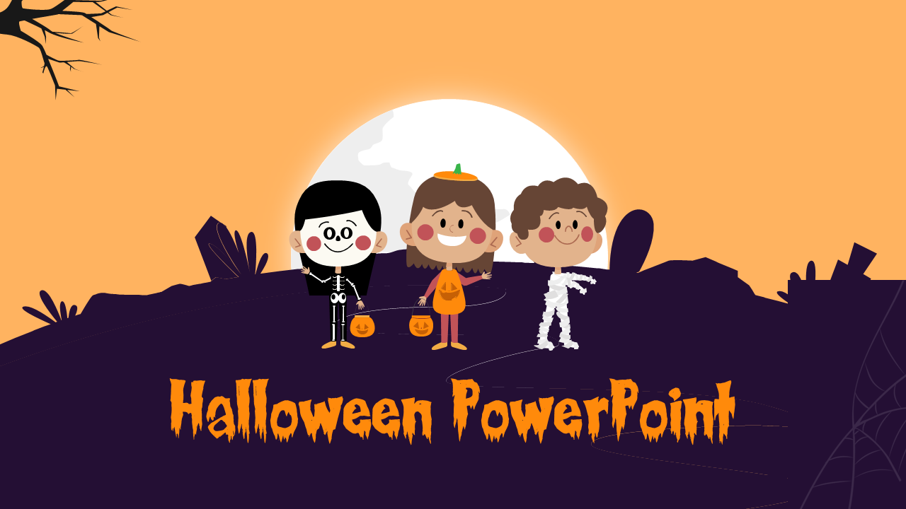 Free - Effective Free Halloween PowerPoint Presentation Slide